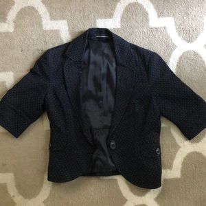 Express Polka Dot Blazer